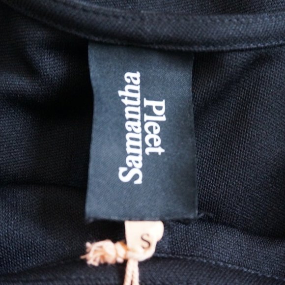 NEW Samantha Pleet Black Long Sleeve Star Constellation Embroidered Maxi Dress - Picture 8 of 10